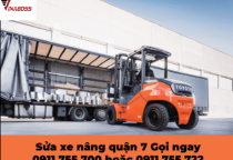 Sửa xe nâng quận 7 uy tín, giá rẻ gọi ngay 0911.755.700