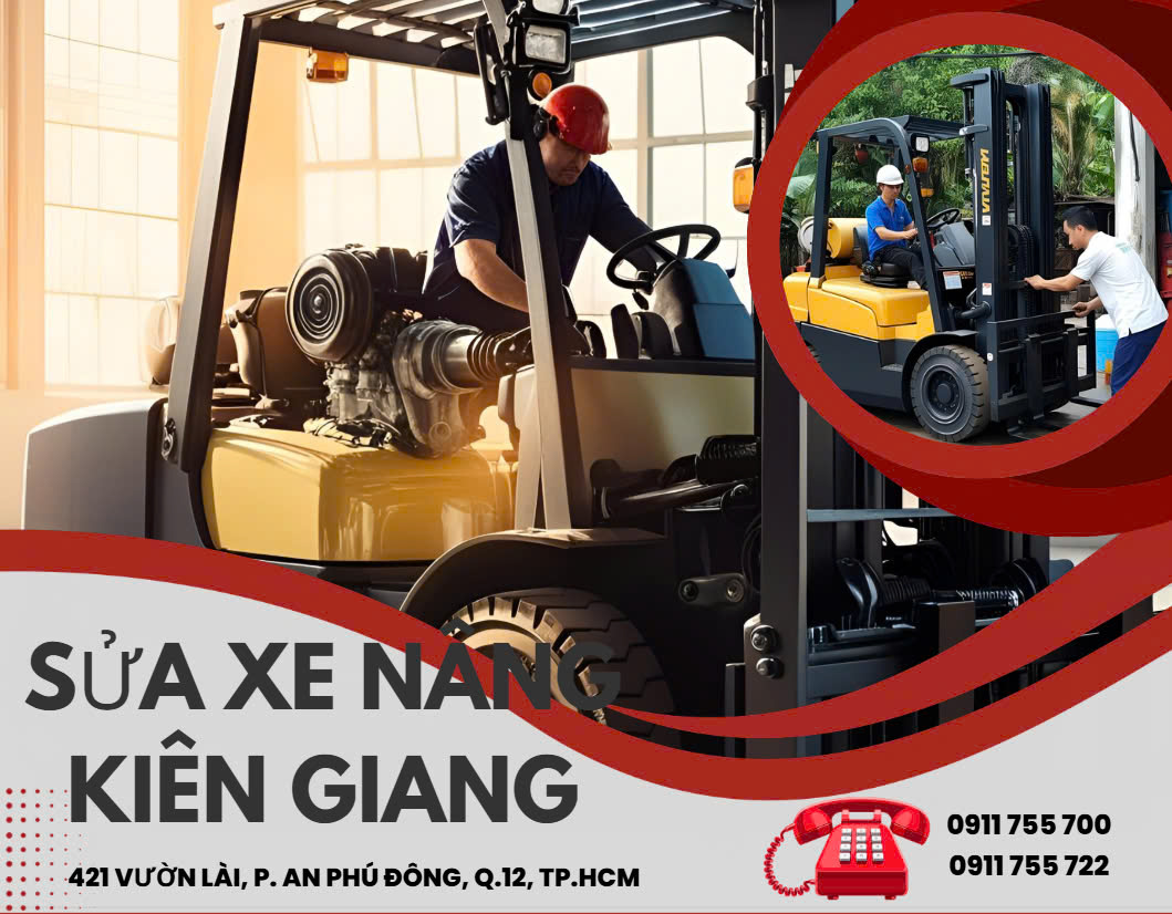Sửa xe nâng tại Kiên Giang