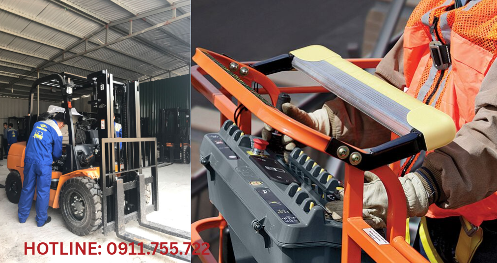 Kiểm tra và đọc kỹ hướng dẫn sử dụng trước khi vận hành xe nâng