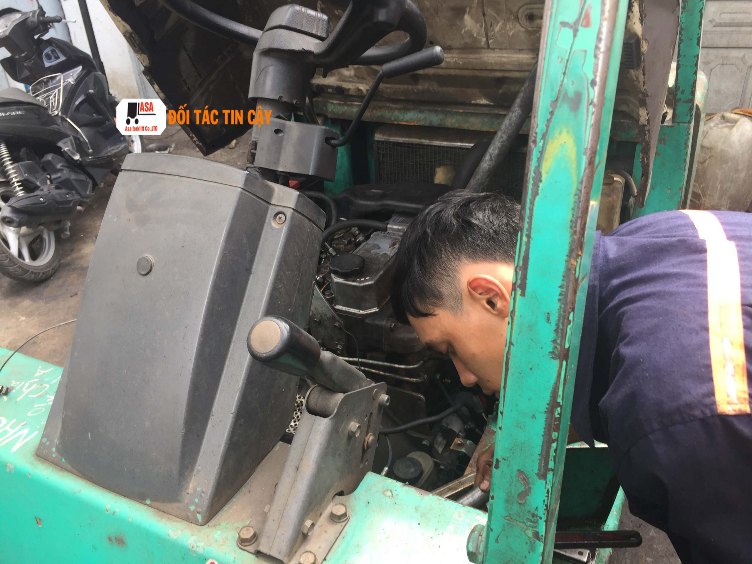 sửa xe nâng tại Bình Phước