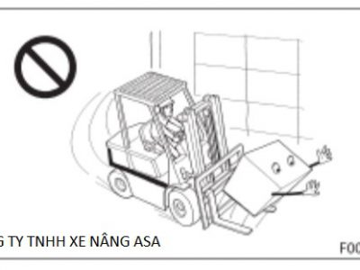 Cách tránh lật xe và xử lý khi xe nâng hàng bị lật phần I
